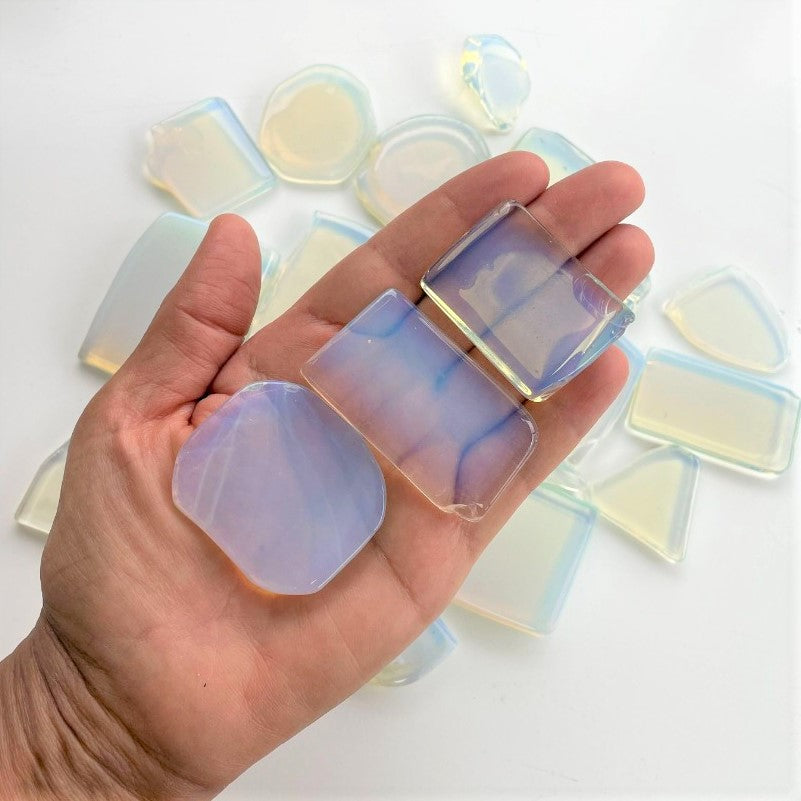 Polished Slabs - Opalite - 500g(15-25)pc Polished Slabs - Opalite - 500g(15-25)pc